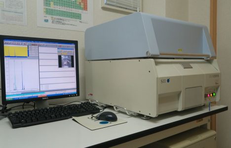材料分析装置　SEA 1200VX (メーカー：SII)